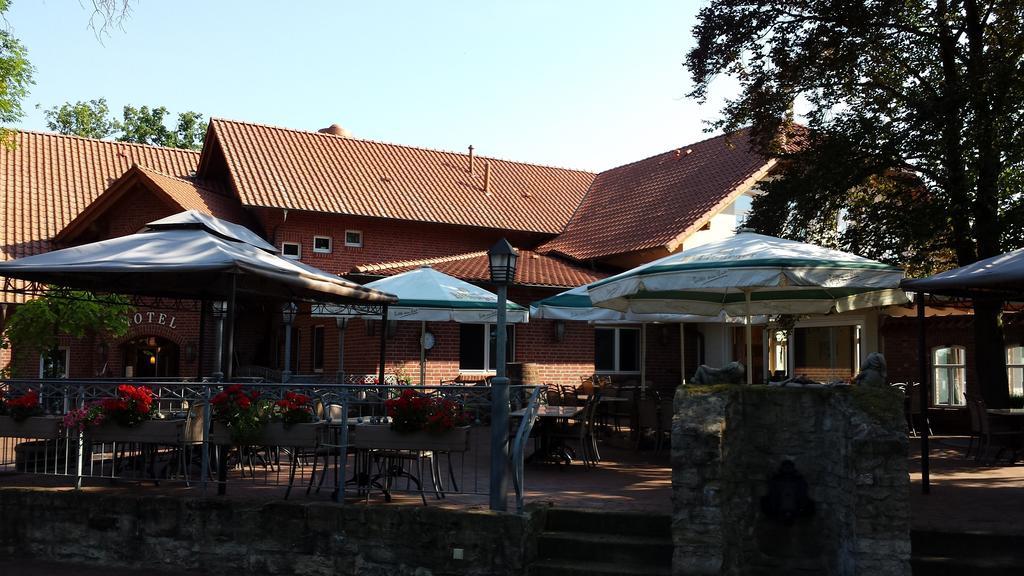 Hotel Restaurant Am Pfauenhof Quakenbrück Esterno foto