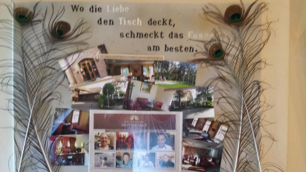Hotel Restaurant Am Pfauenhof Quakenbrück Esterno foto
