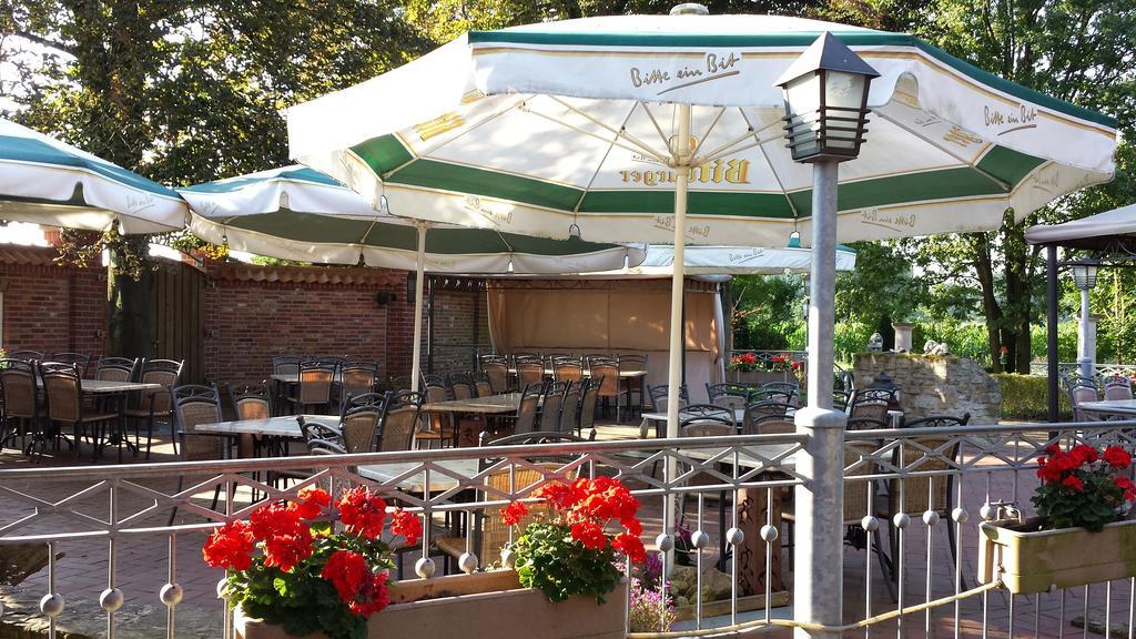 Hotel Restaurant Am Pfauenhof Quakenbrück Esterno foto