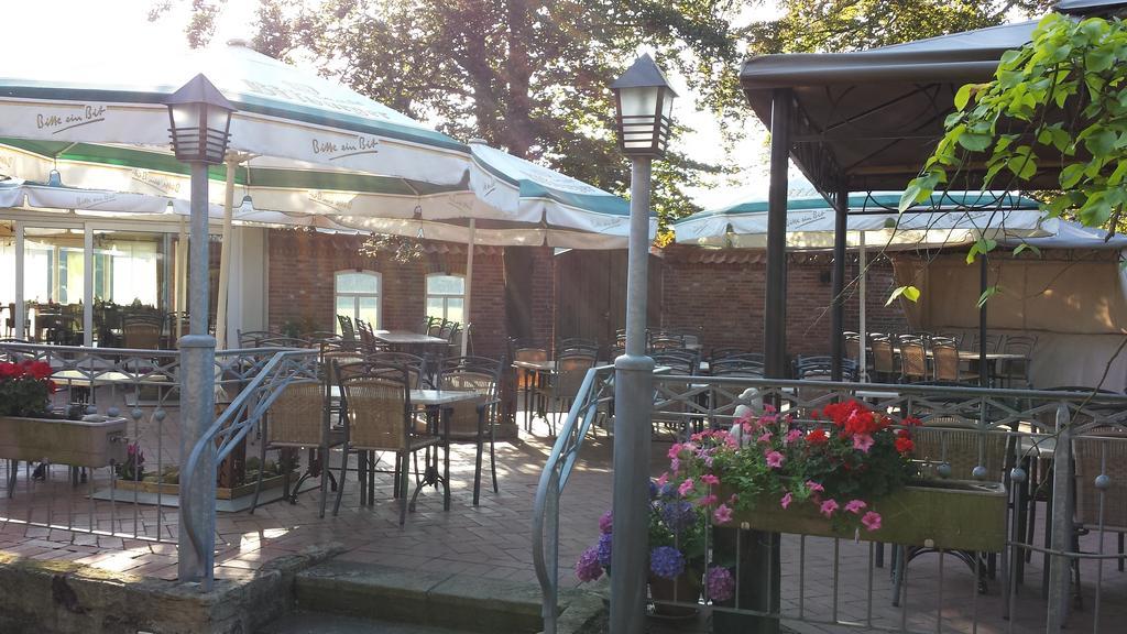Hotel Restaurant Am Pfauenhof Quakenbrück Esterno foto